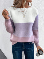 Kaylee Gradient Flow Relaxed-Fit Sweater