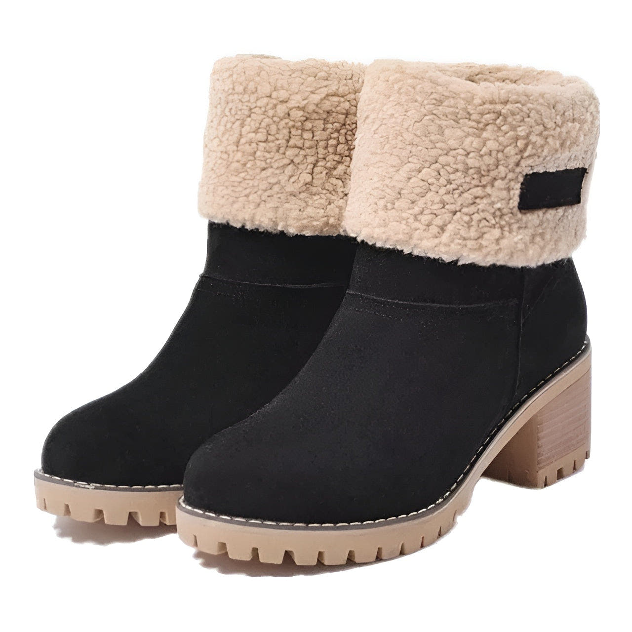 Harper Mid-Calf Wool Boot with Comfort and Stability