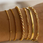 Alyssa | Multi-Layer Bracelet Set for Women for Effortless Elegance