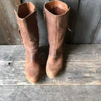 Avery Boots with Low Block Heel and Panel Stitching