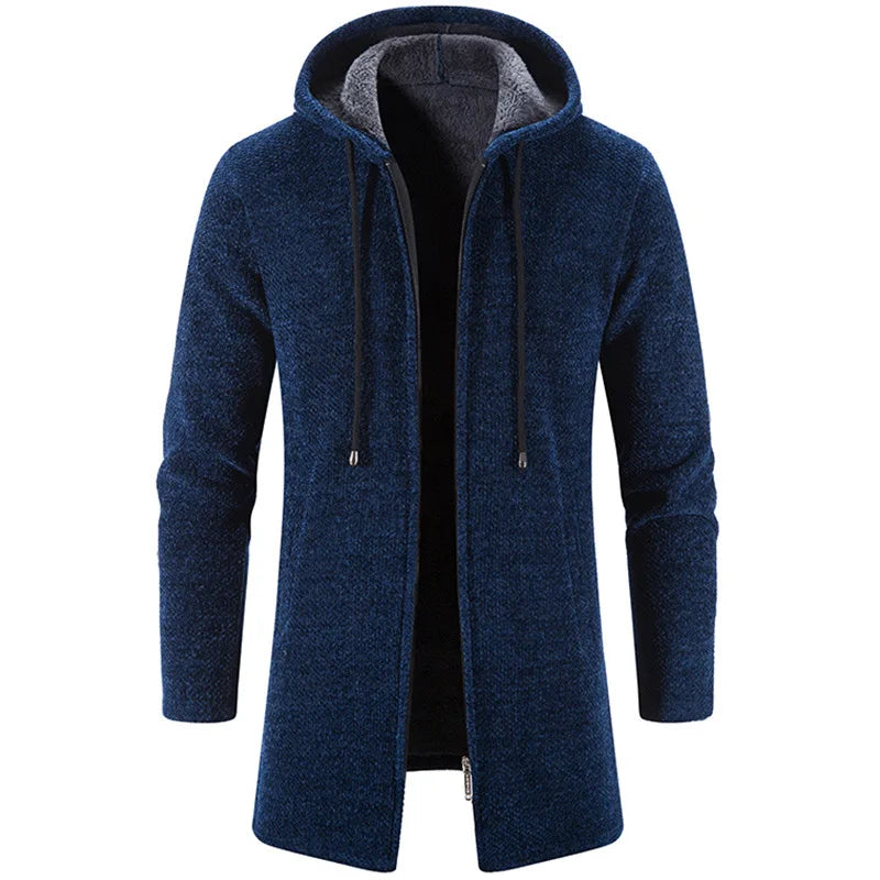 Oliver Warm-Lined Zip Hooded Cardigan