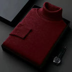 Franco - Cozy Knit Turtleneck Sweater