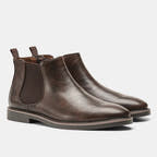 Wayne - Retro Cowhide Boots
