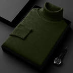 Franco - Cozy Knit Turtleneck Sweater