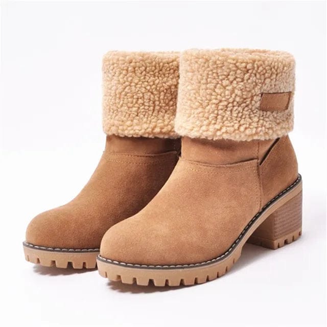 Harper Mid-Calf Wool Boot with Comfort and Stability