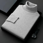 Franco - Cozy Knit Turtleneck Sweater