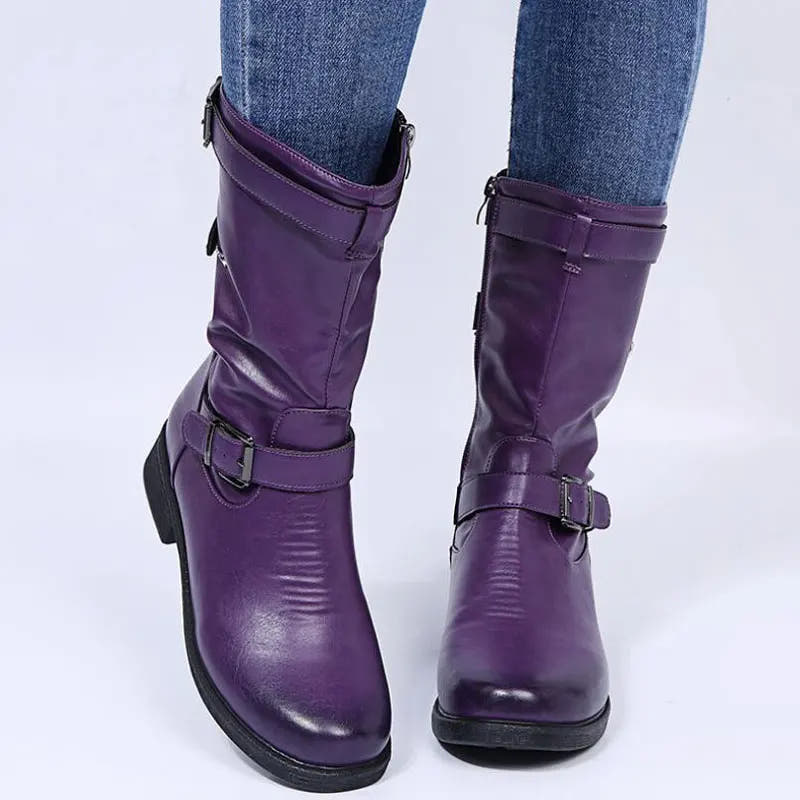Lena Orthopedic Boot with Adjustable Fit and Easy Zipper