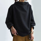Alaya Loose-Fitting High-Neck Top