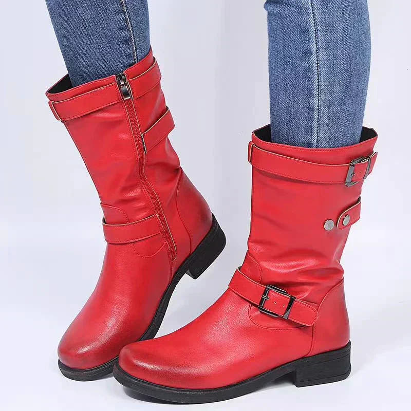 Lena Orthopedic Boot with Adjustable Fit and Easy Zipper