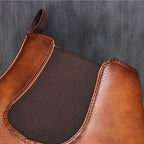 Wayne - Retro Cowhide Boots