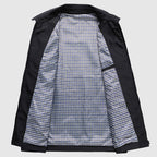 Sean- Solid Color Loose Lapel Jacket