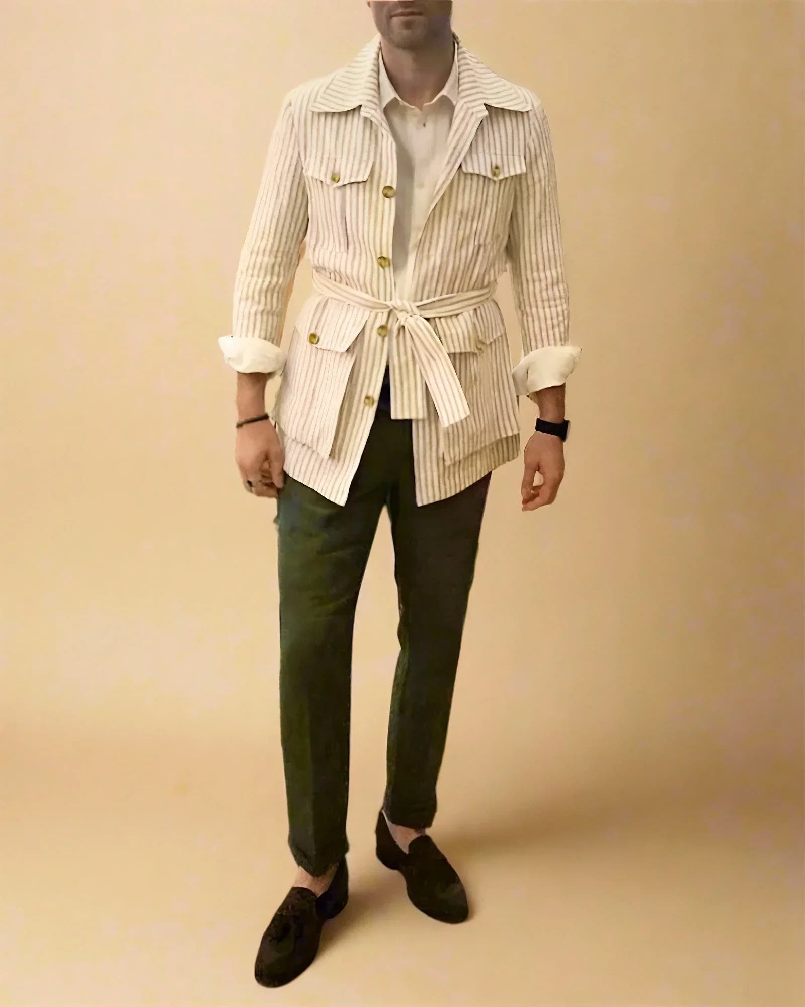 Mareno | belted vest