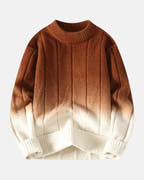 Cascade Ombré Crewneck