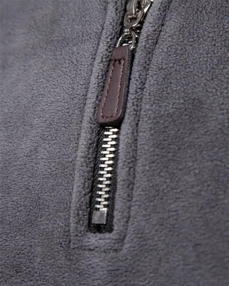 Ken - Thick Fleece Half-Zip Sweater