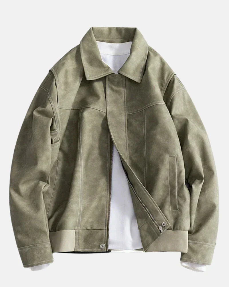 Duncan - Retro PU Jacket