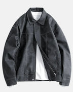 Duncan - Retro PU Jacket