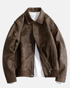 Duncan - Retro PU Jacket