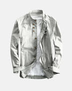 Kenji - Casual Stand Collar Shirt