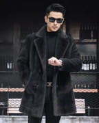 Ron - Soft Fur Warm Coat