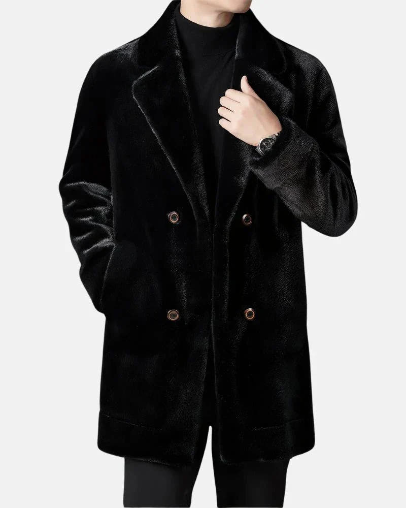 Ron - Soft Fur Warm Coat
