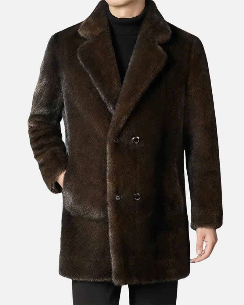 Ron - Soft Fur Warm Coat