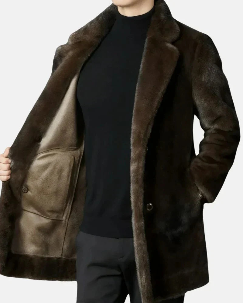 Ron - Soft Fur Warm Coat