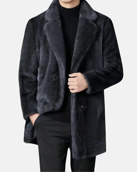 Ron - Soft Fur Warm Coat