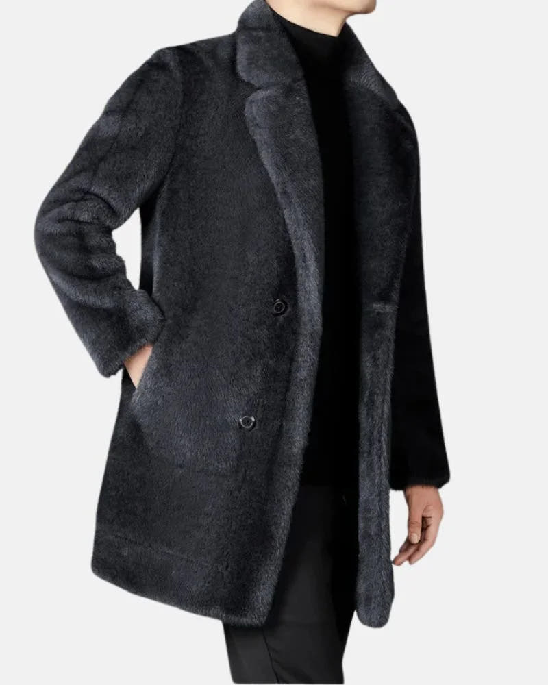 Ron - Soft Fur Warm Coat