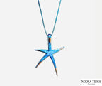 Kianna | Blue Opal Starfish Necklace for Women for Ocean-Inspired Style