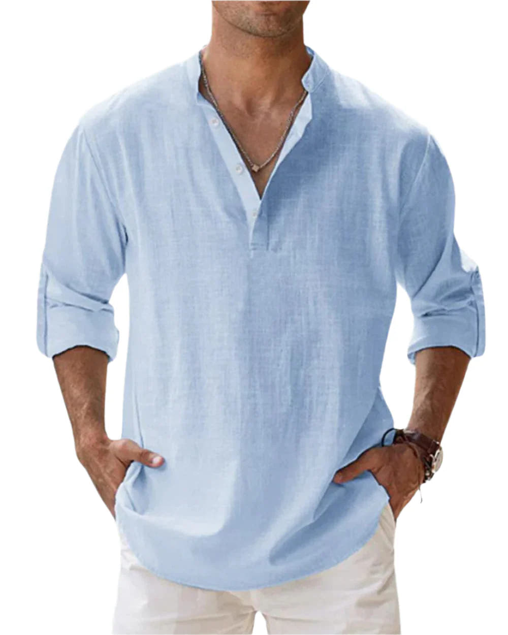 Travis | Classic Longsleeves for Men for Effortless Modern Style