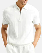 Santino - Modern Zip-Up Polo