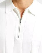 Santino - Modern Zip-Up Polo