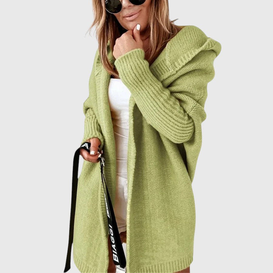 Emily - Comfortable Mid Length Cardigan