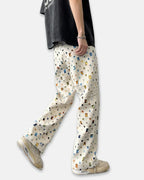 Rowan - Plaid Ripped Trousers