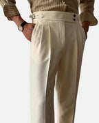 Astin - Waffle High Waist Trousers