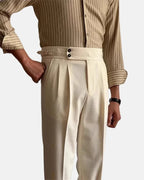 Astin - Waffle High Waist Trousers