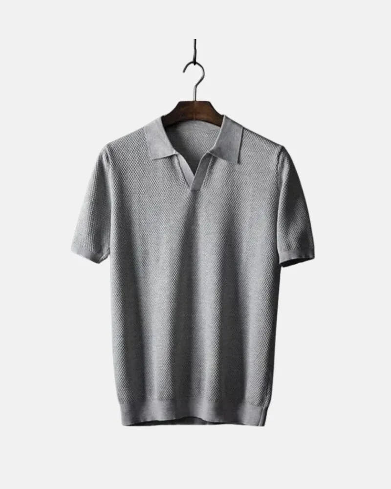 Orion - Lapel Short Sleeve Top