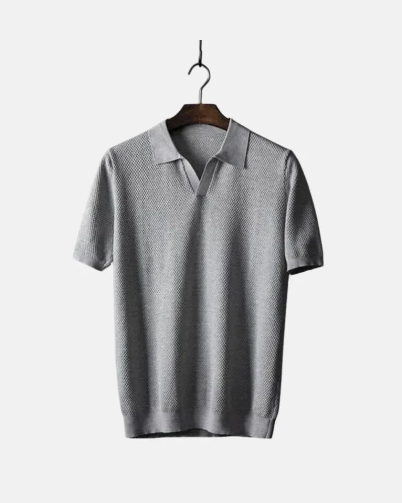 Orion - Lapel Short Sleeve Top