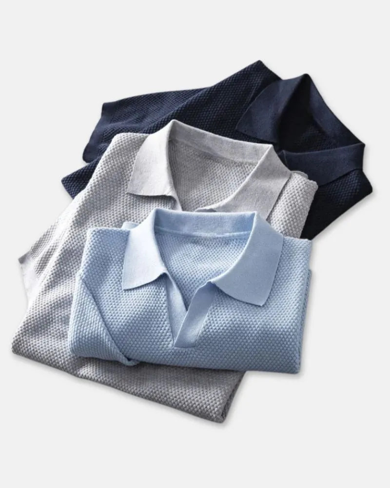 Orion - Lapel Short Sleeve Top