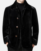 Percy - Reversible Mink Wool Coat