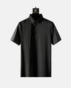 Ricco - Ice Silk Stripes Casual Set