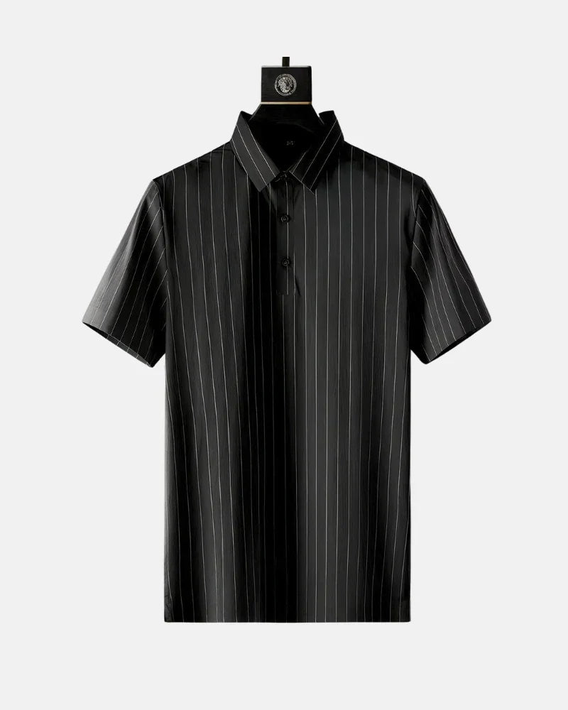 Ricco - Ice Silk Stripes Casual Set