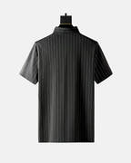 Ricco - Ice Silk Stripes Casual Set