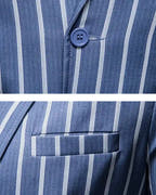 Executive Striped Blazer