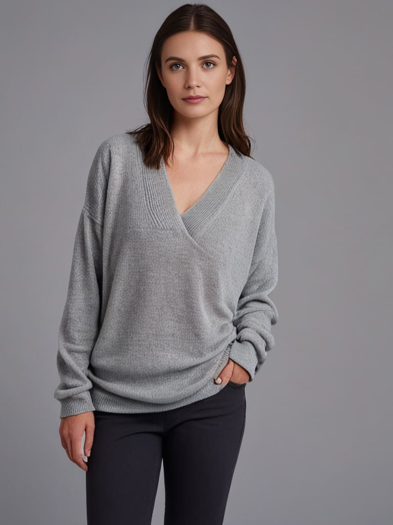 Monika - V-Neck Pullover