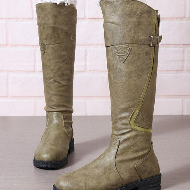 Avery Orthopedic Boot with Structured Elegance
