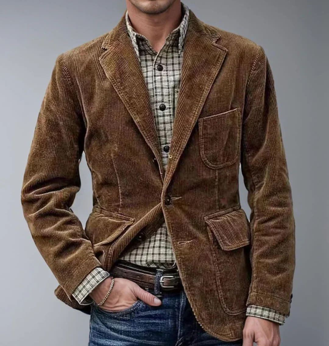 Alex | Vintage Coat and Vest with timeless style