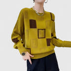 Heidi Soft Textured Open-Knit Sweater