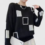 Heidi Soft Textured Open-Knit Sweater