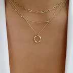 Alexis | Layered Pendant Necklace for Women for Vintage Radiant Style